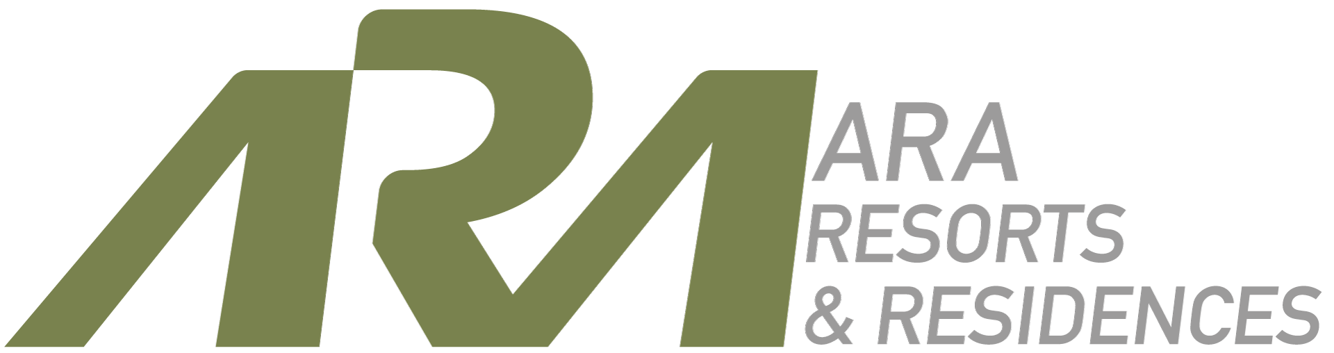 Logomarca ARA Resorts & Residences