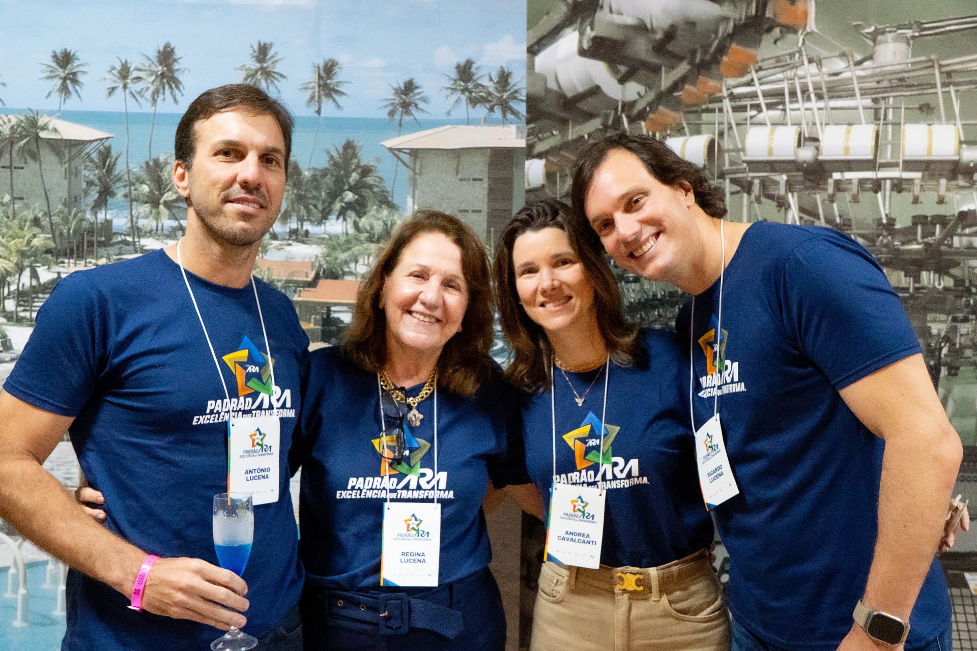 Sócios e família do Grupo ARA