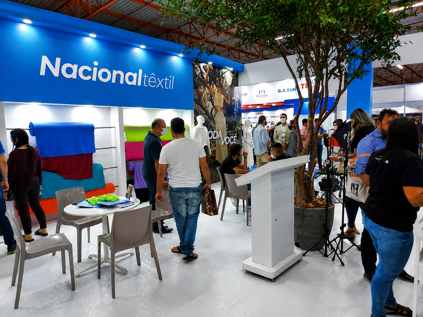 Presentes nos principais eventos do setor